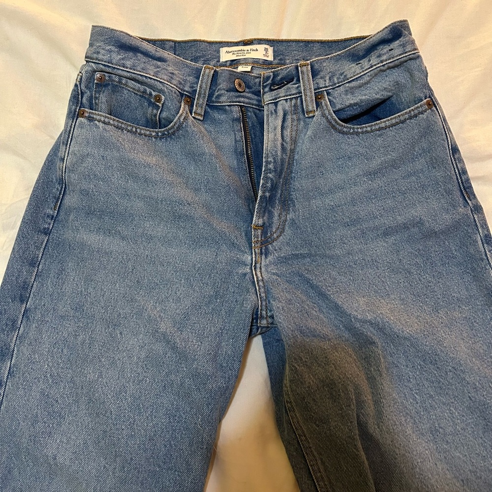 Abercrombie curve love slouchy jeans